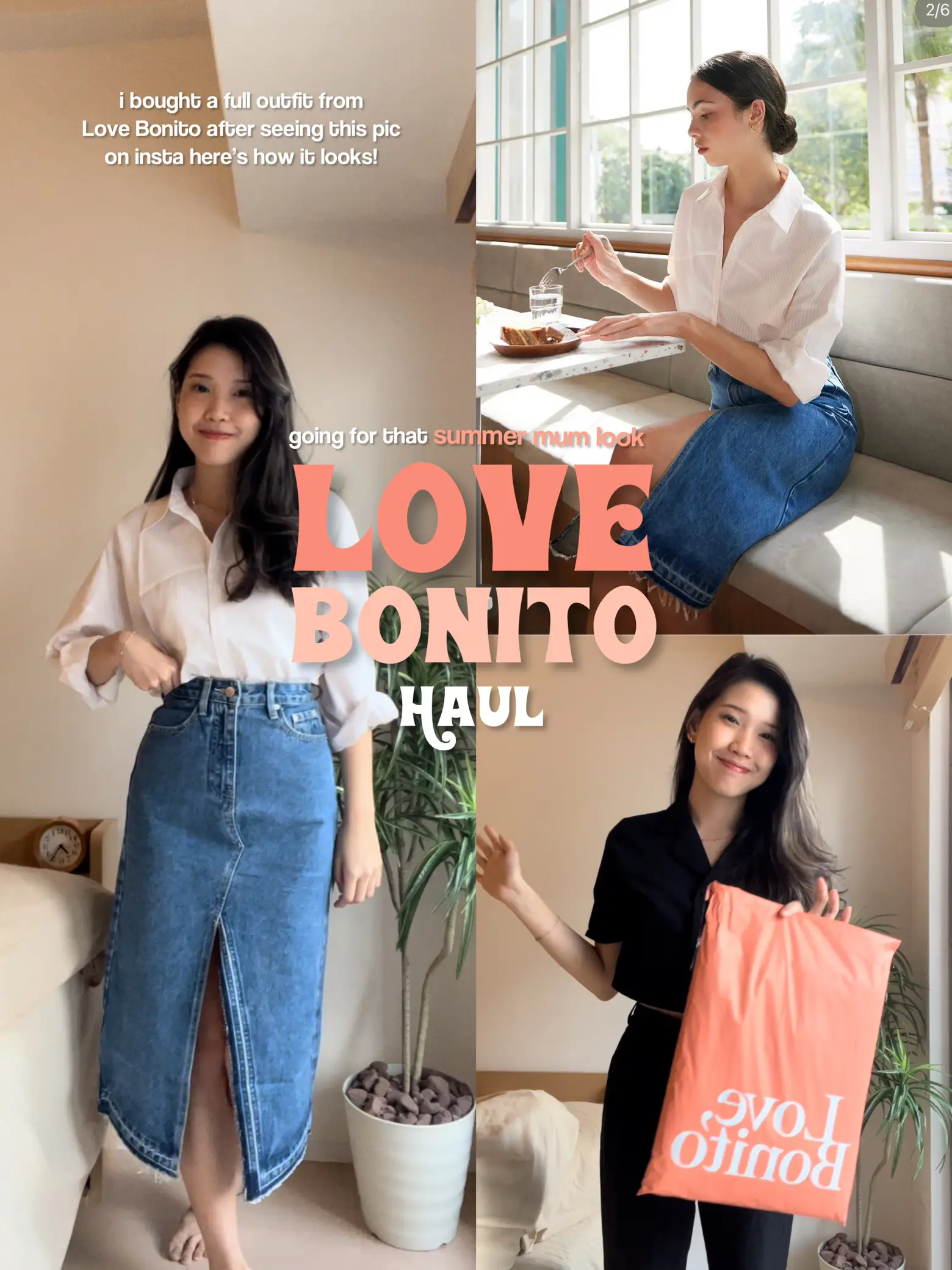 full love bonito outfit, here's how it looks!! | Gallery posted by Mandy  Wong | Lemon8