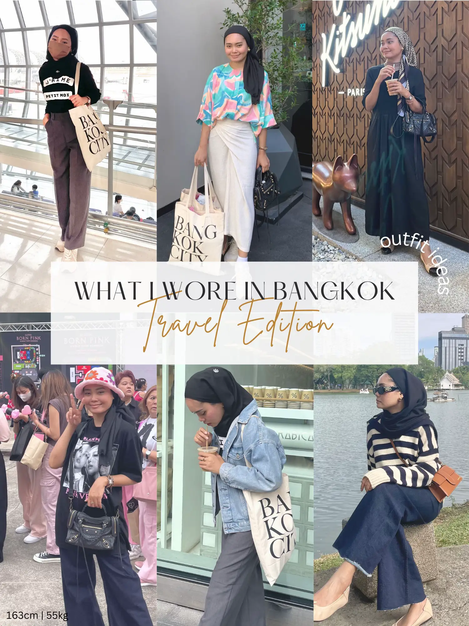 Bangkok OOTD - Travel Edition (Outfit Ideas) | Galeri disiarkan oleh  eeyasairi | Lemon8