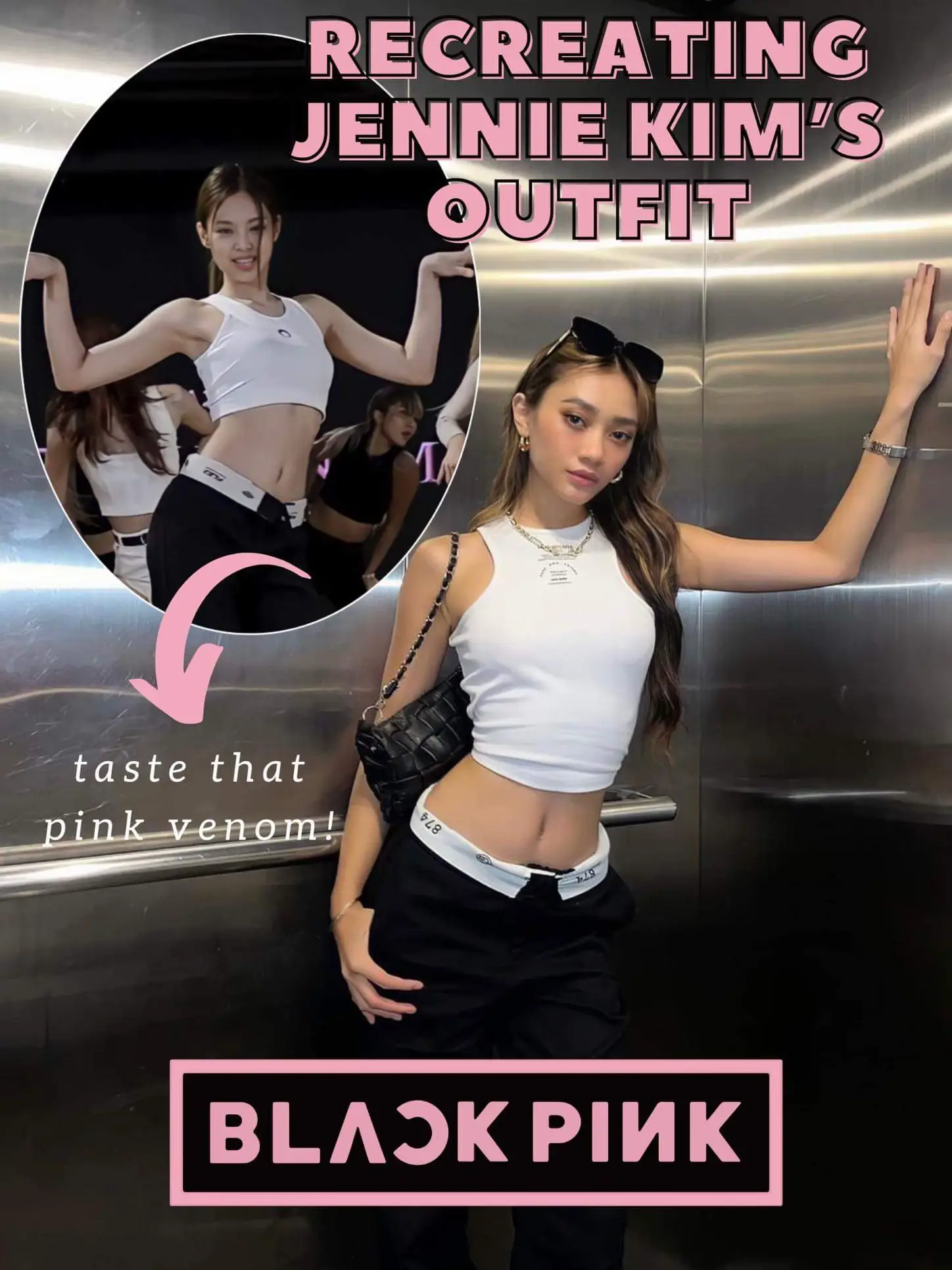 Recreating Jennie Kim's Dance Practice Outfit ?? | Gallery posted by  Juilliana | Lemon8