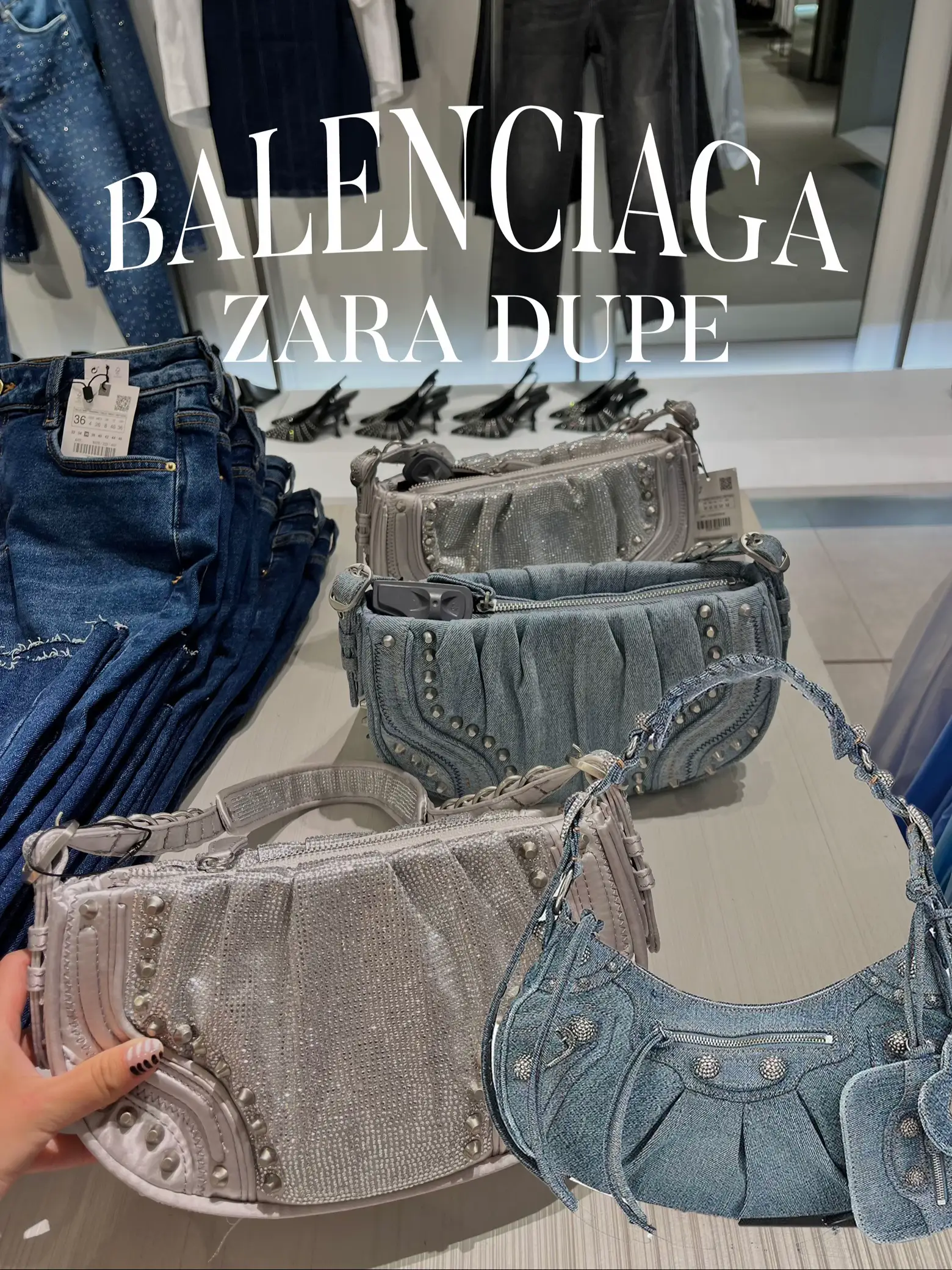 found Balenciaga Cagole ZARA | Article posted by Jasmine | Lemon8