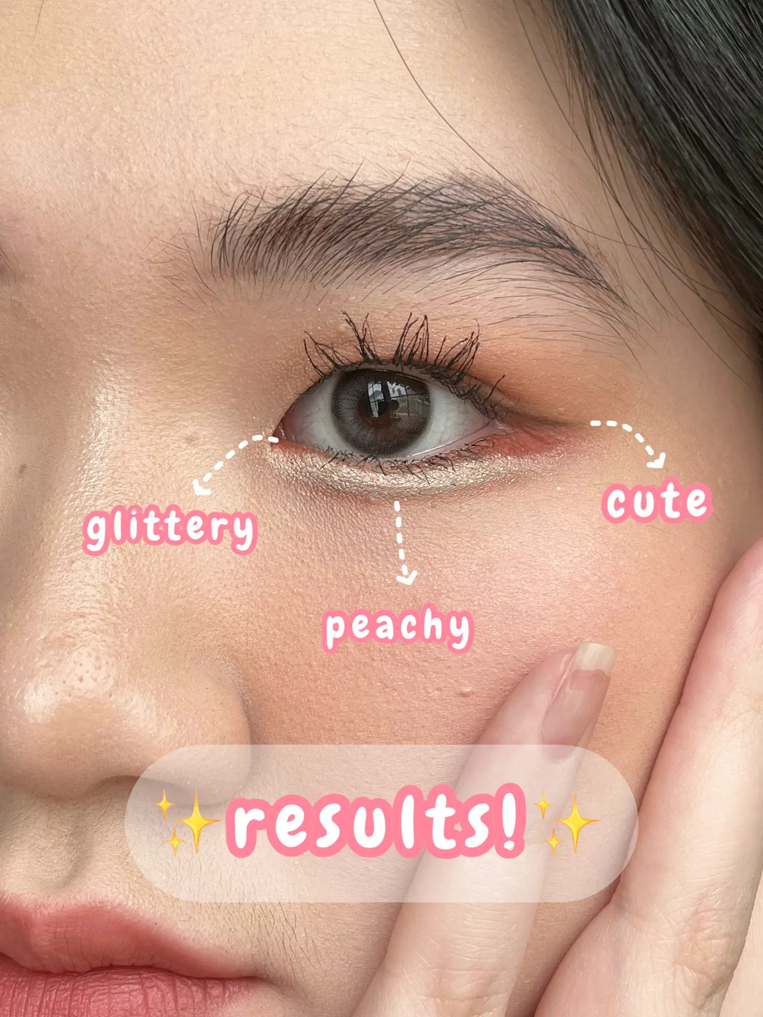 Douyin eye makeup tutorial! ?✨ | Gallery posted by Audrey Aurelie | Lemon8