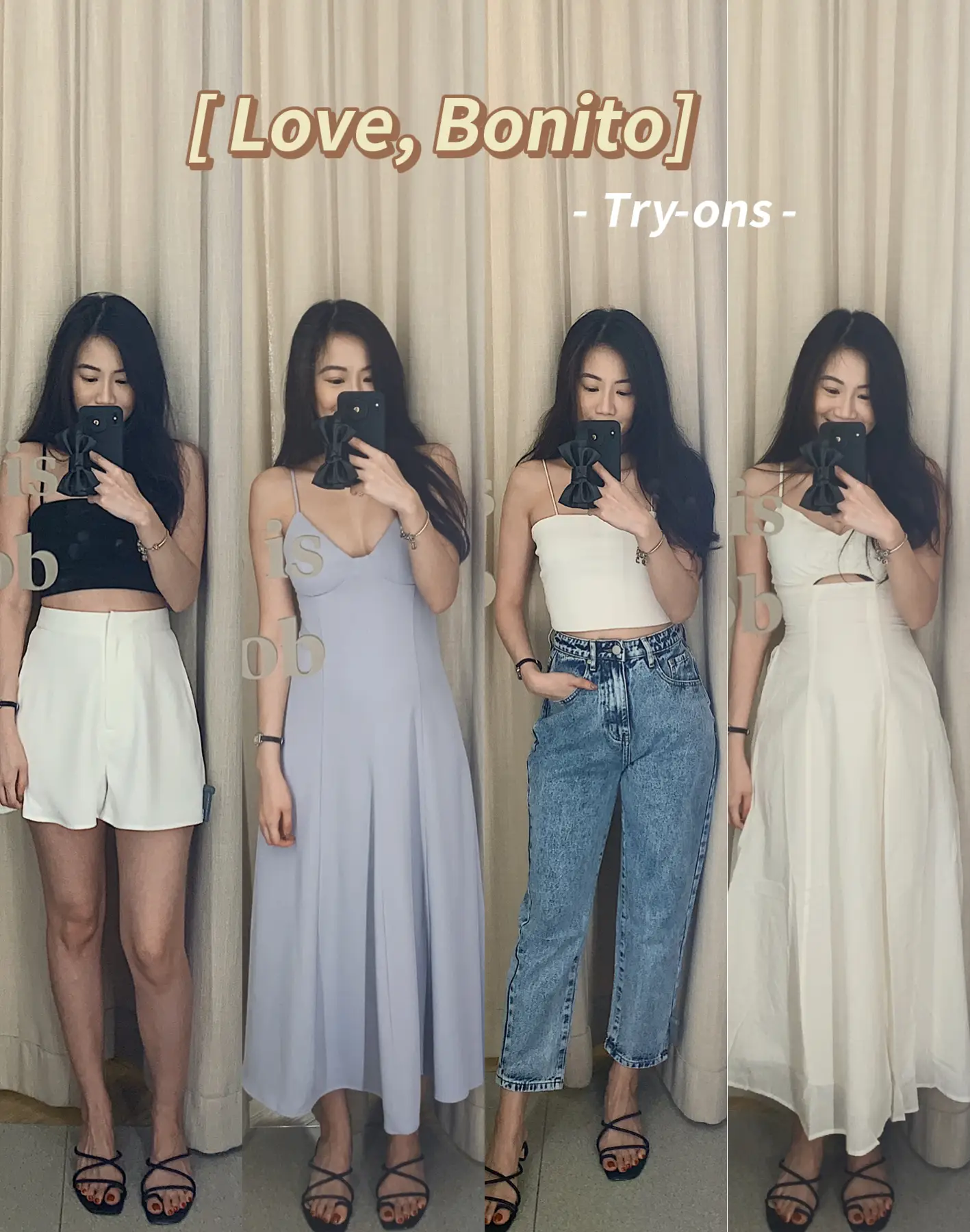 Try on Love, Bonito clothes with me! ? | Galeri diposting oleh janice |  Lemon8