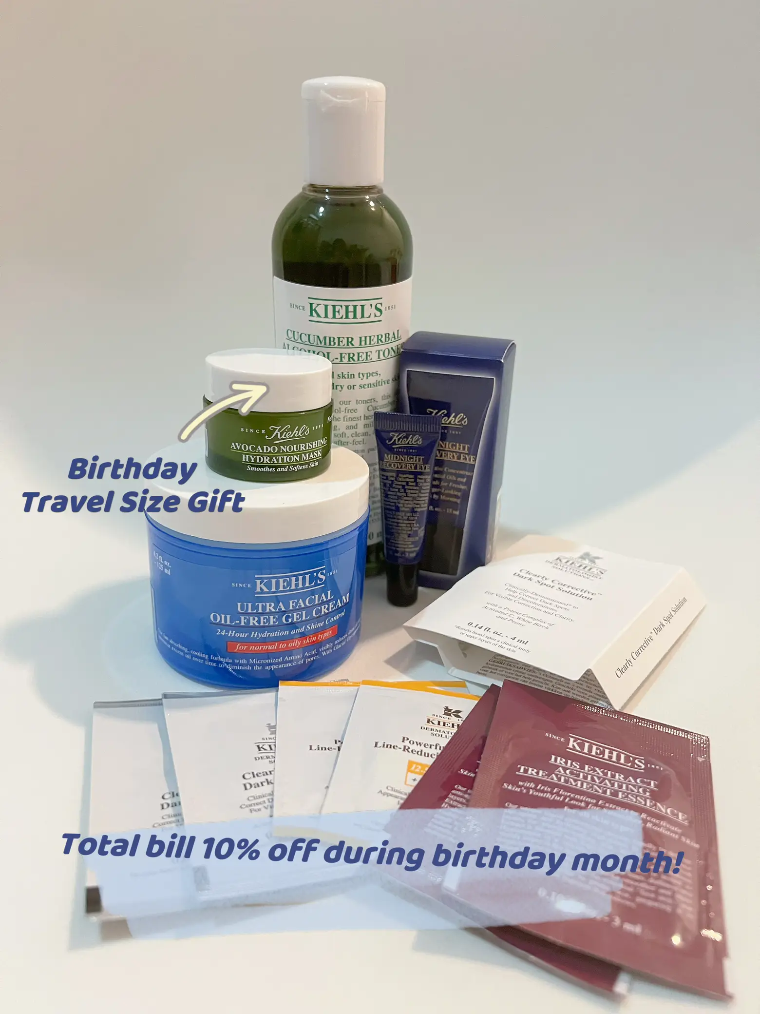 🎂 Birthday Gift For Kiehl's Member | Galeri Disiarkan Oleh Wanqing Yeo |  Lemon8