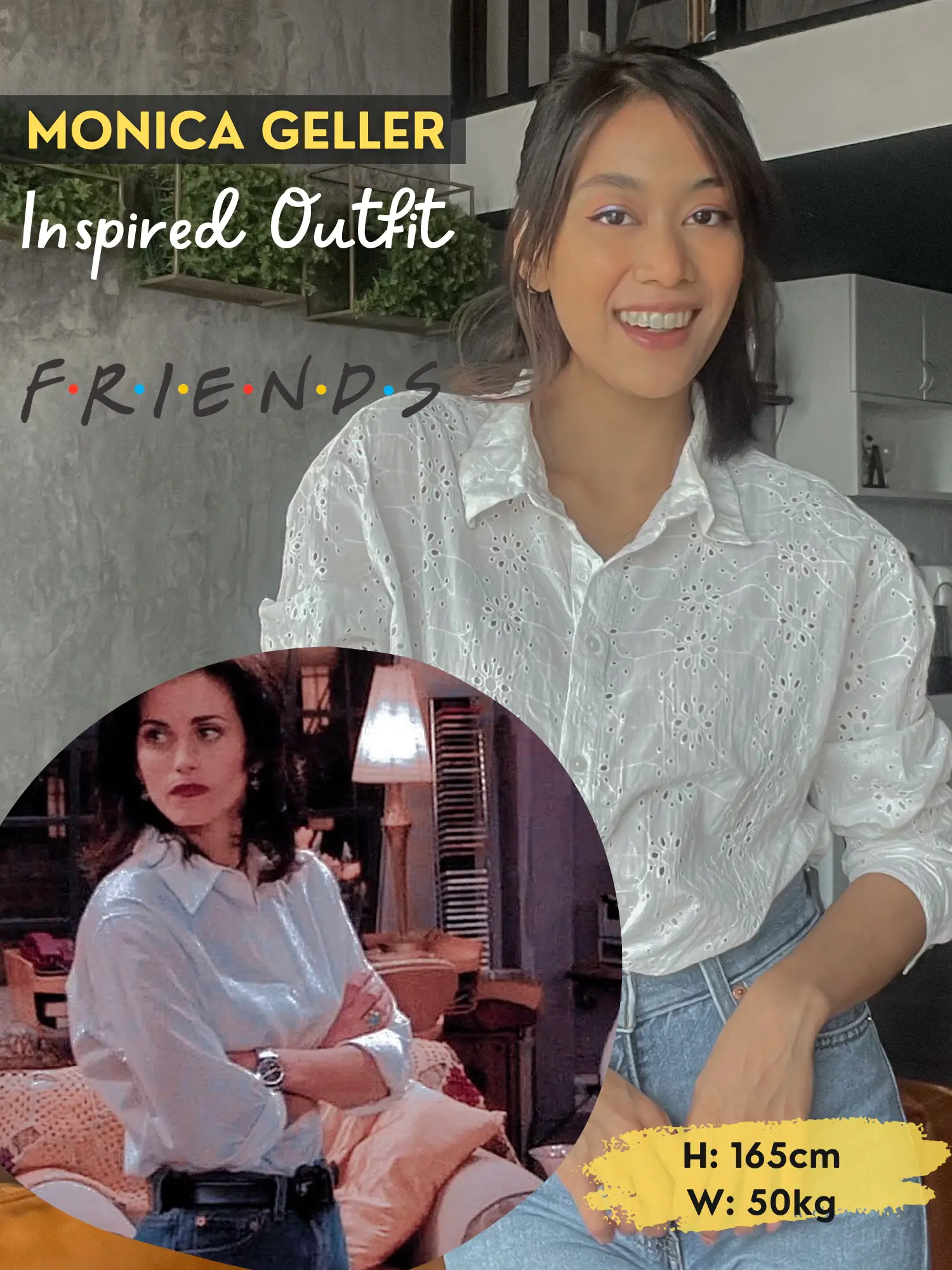 GUIDE on how to look lke Monica Geller ? | Galeri disiarkan oleh unnieqin  | Lemon8