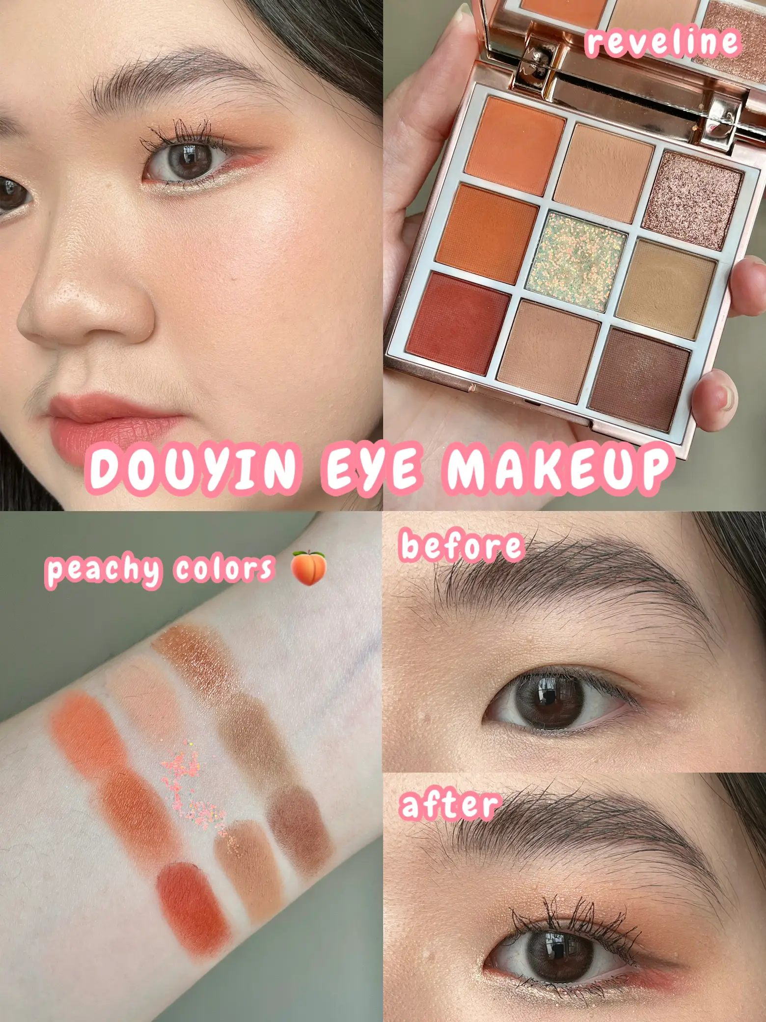 Douyin eye makeup tutorial! ?✨ | Gallery posted by Audrey Aurelie | Lemon8