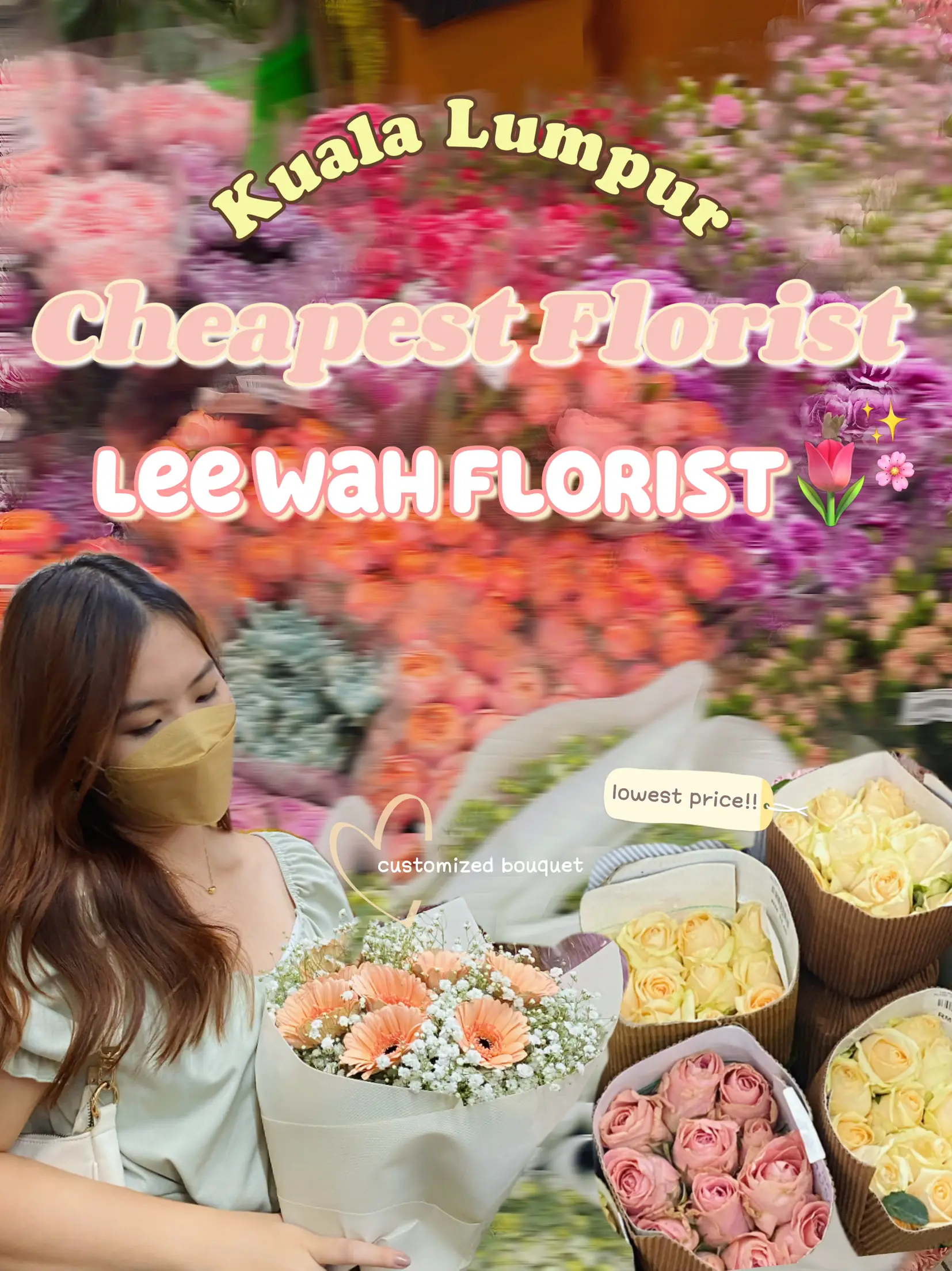 The Best and Cheapest Florist in Kuala Lumpur🌷🌸✨ | Galeri disiarkan oleh  Karine | Lemon8