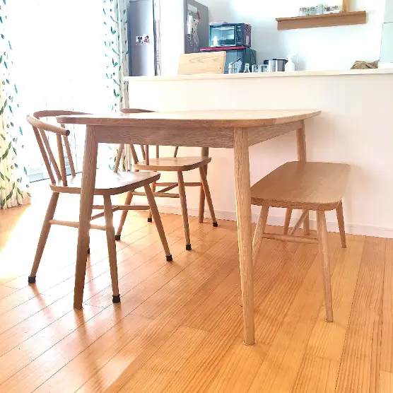 無印良品】オーク材ベンチはコレひとつで使い方たくさん！ | まつむら 